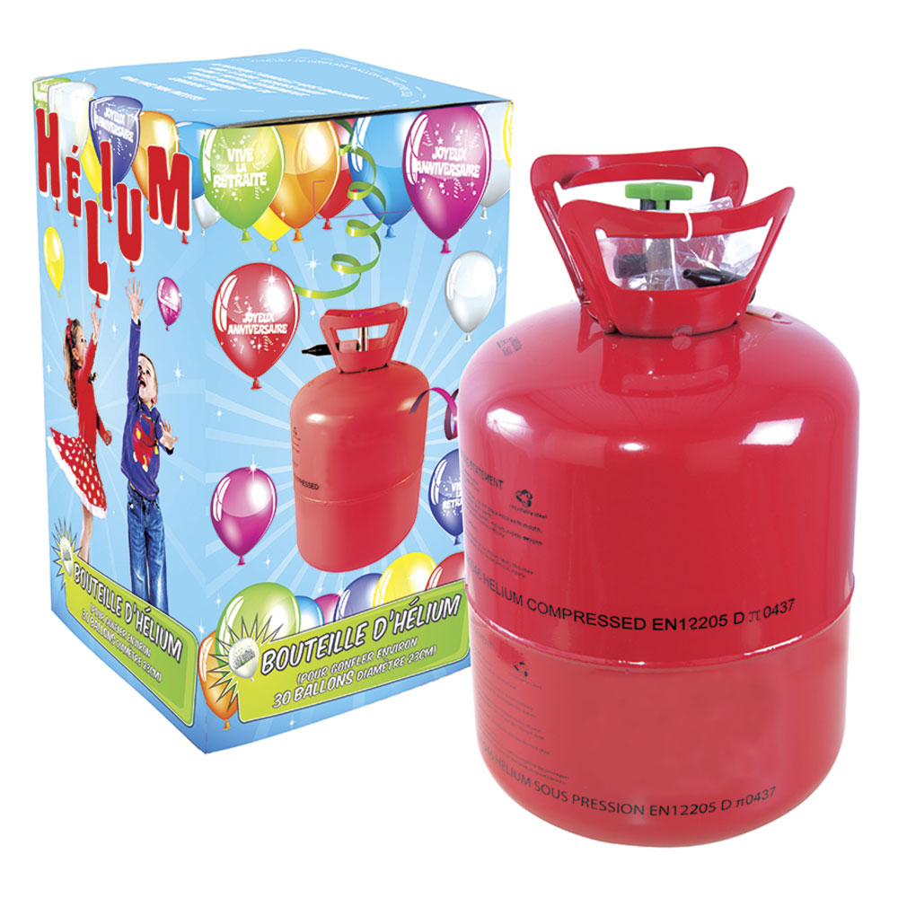 Cylindre d'hélium pour 30 ballons